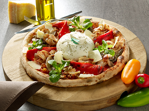 Mondial Kebab - La pizza burrata