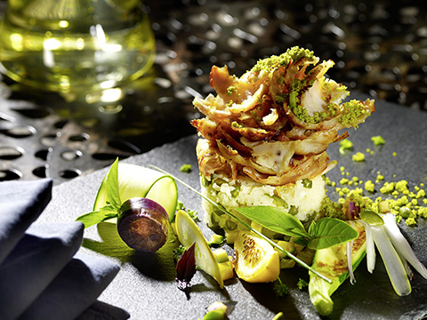 Mondial Kebab - Celeri de poulet en croute de pistache