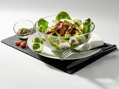 Mondial Kebab - Salade Kebab Asperges et Champignons