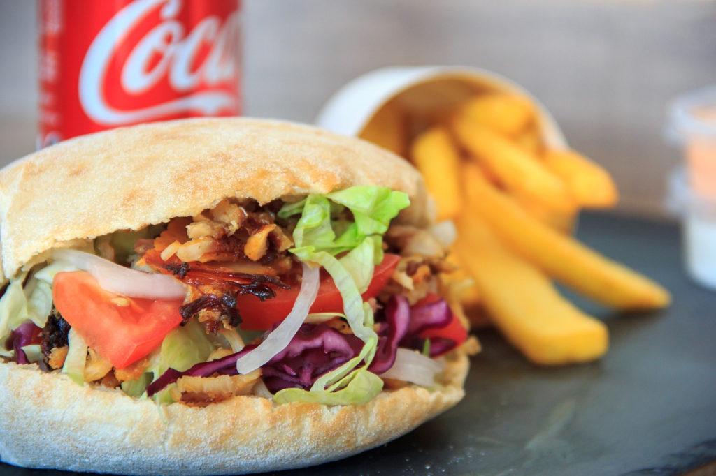 kebab avec frites